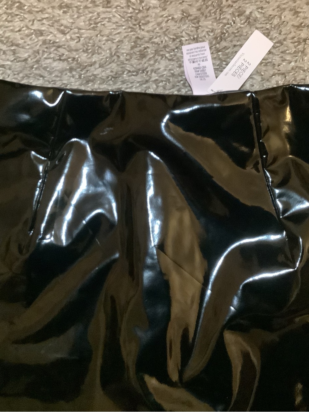Victoria's Secret Lacquer Balconette Bra & Pencil Skirt Set, Size: S - Picture 7 of 12